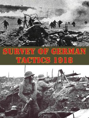 cover image of Survey of German Tactics 1918